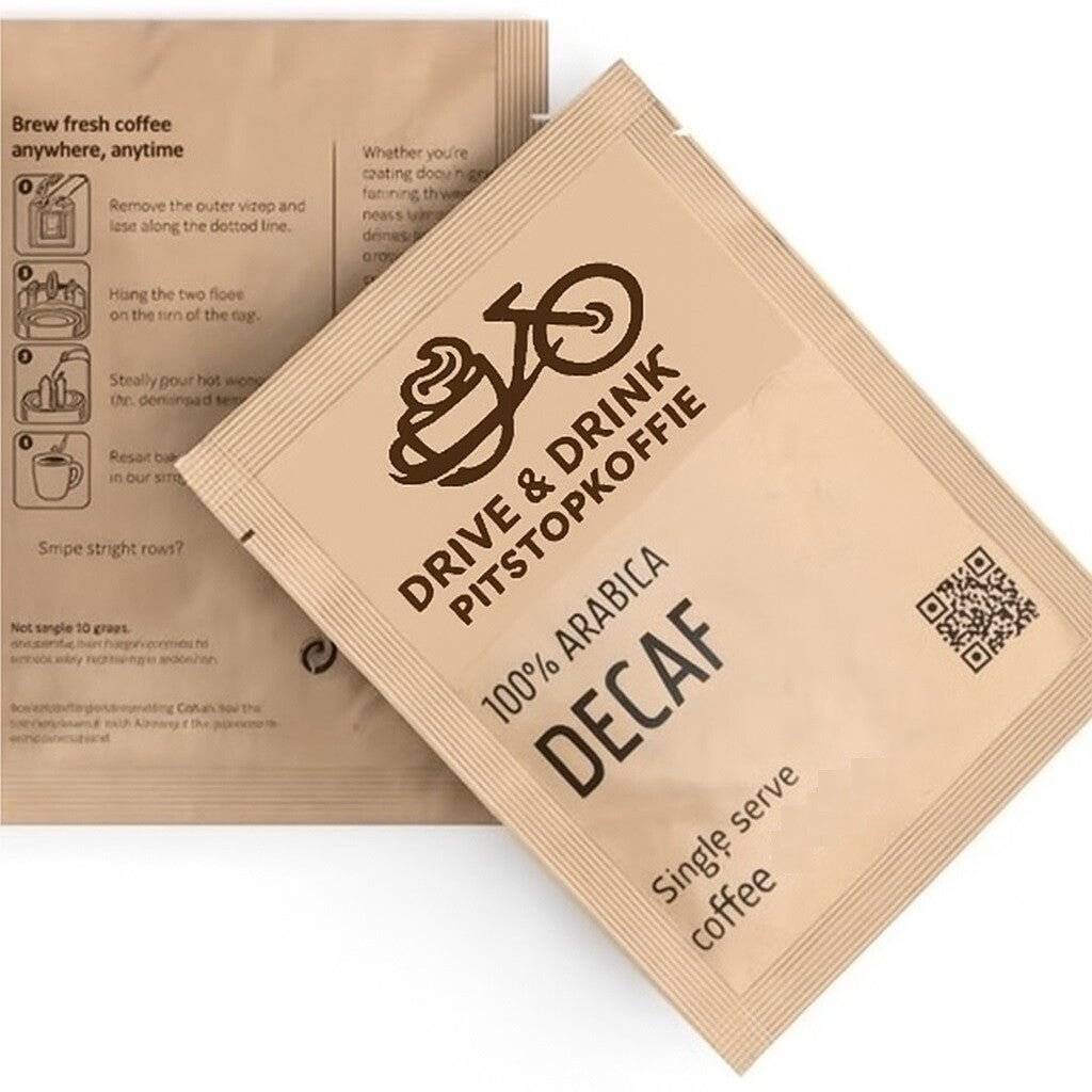 Single serve drip bags DECAF 10 stuks