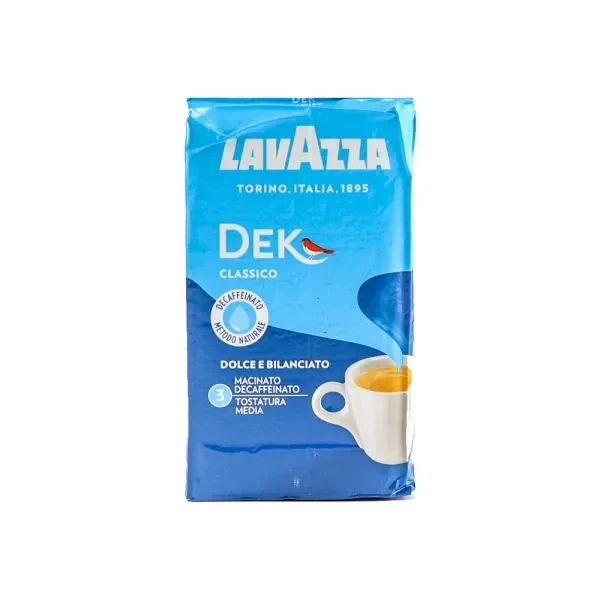 Lavazza Cafeïnevrije - gemalen koffiebonen - 250 gram