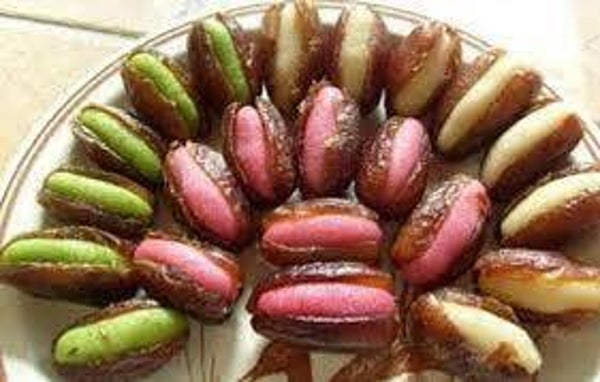 Dattes fourées