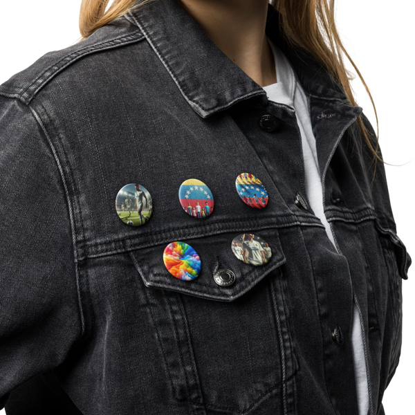 Set of Pin Buttons