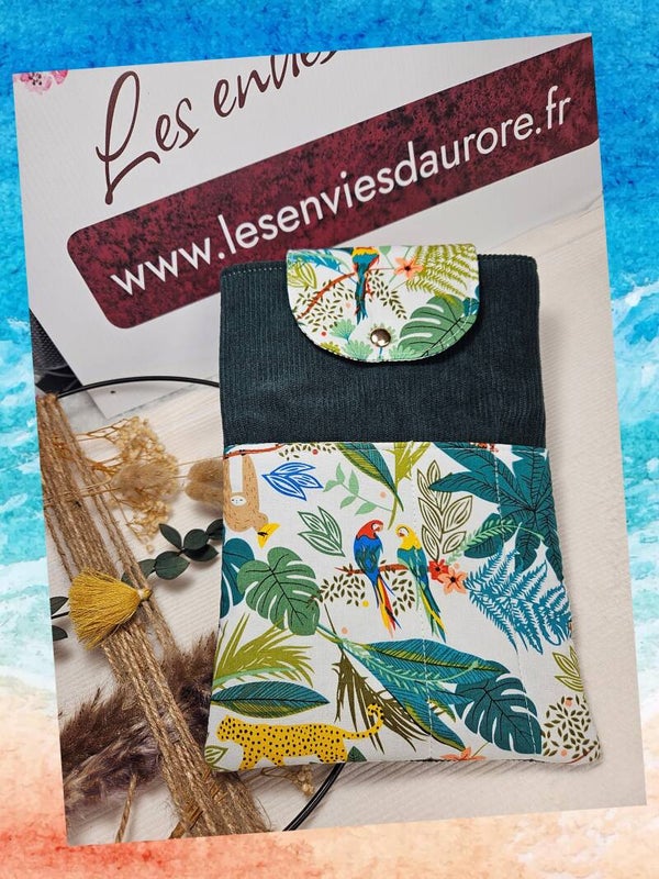 ✨  Pochette à livre en coton bio ✨