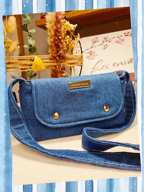 💕 Mini sac en jean's tout mimi 💞