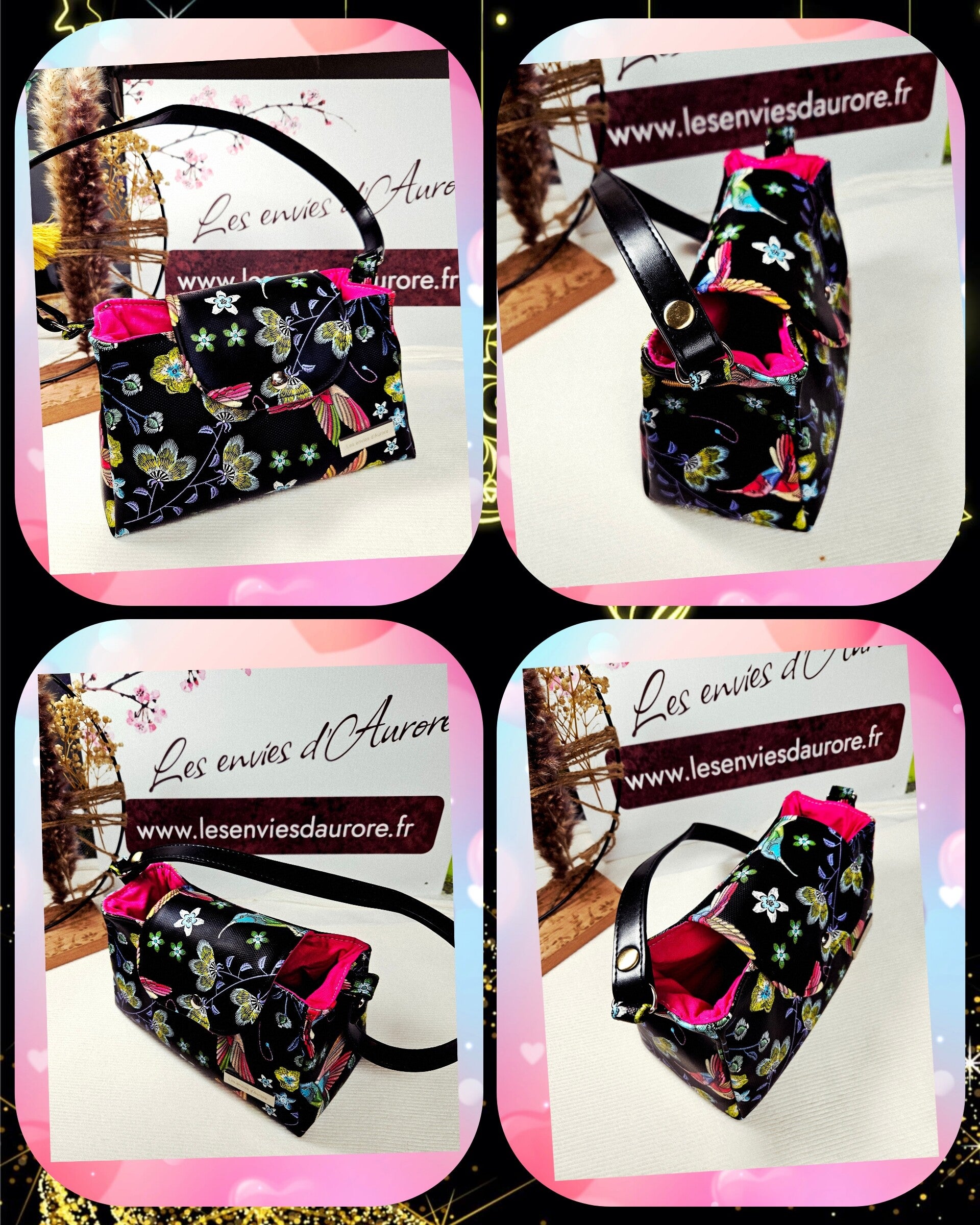 💕 Mini sac en SimiliCuir imprimé 💞