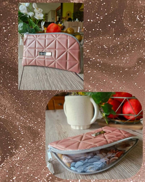 🧵💖Pochette en simili cuir matelassée 🧵💖