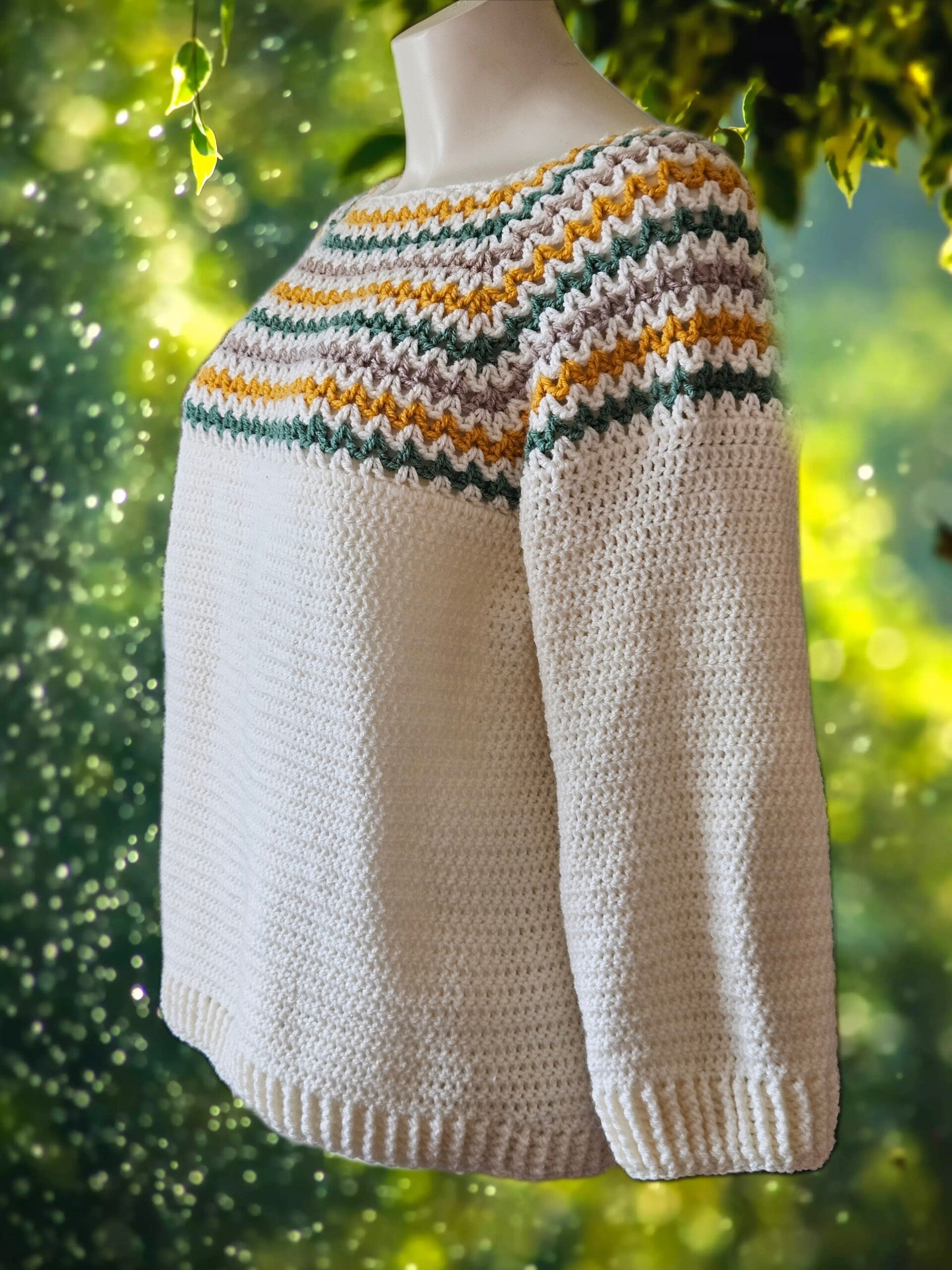 🪴Pull au crochet réalisé au crochet 🪴