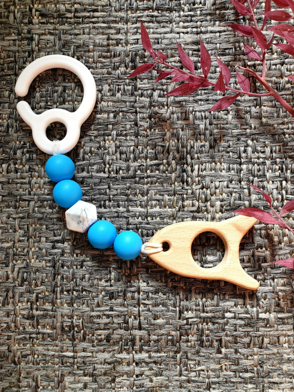 Speelkoord raket autostoel baby