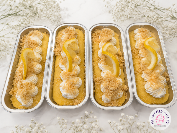 Lemon Crunch Mini Loaf Cake