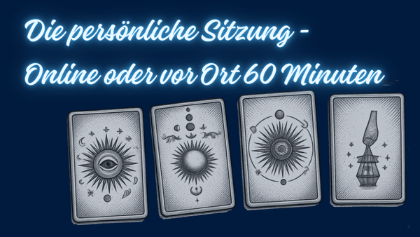 1:1 Sitzung – Kartenlegen ¦ 60 Min