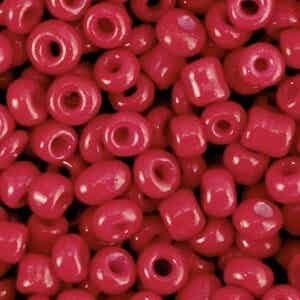 Rocailles Cherry red 2mm
