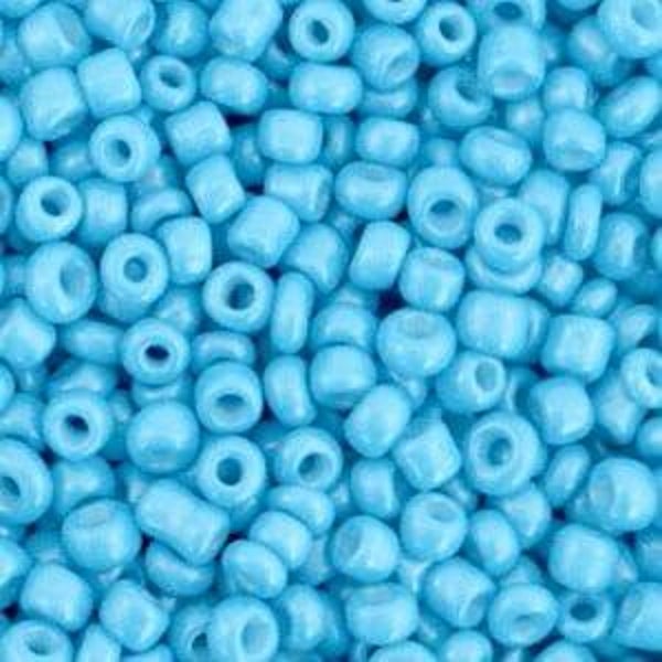 Rocailles licht blauw 4mm