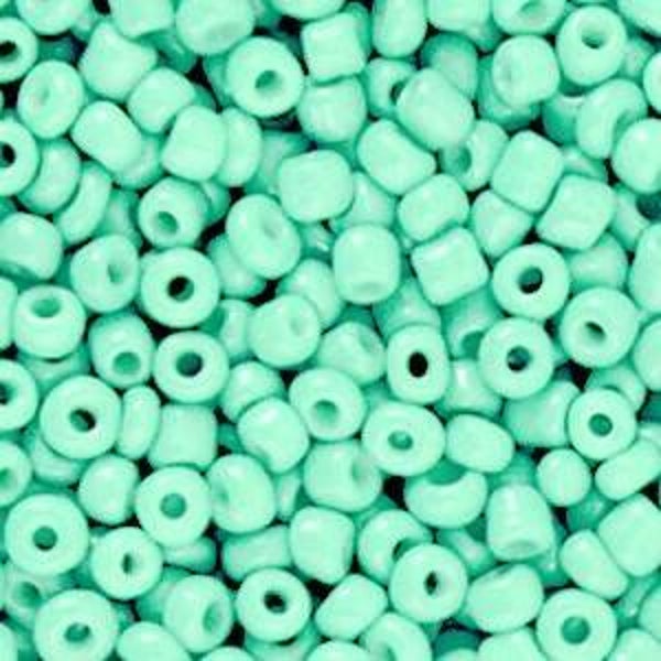 Rocailles Mint turquoise 2mm