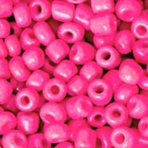 Rocailles Neon azalea roze 4mm