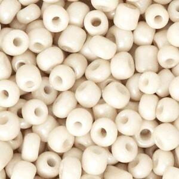 Rocailles off white 4mm