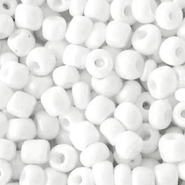 Rocailles Wit 4mm