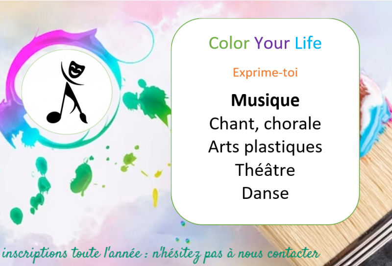 musique danse chorale chant théâtre arts plastiques