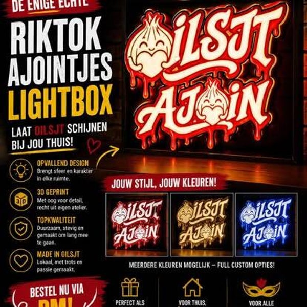 Oilsjt Ajoin-lightbox – 20 cm breed