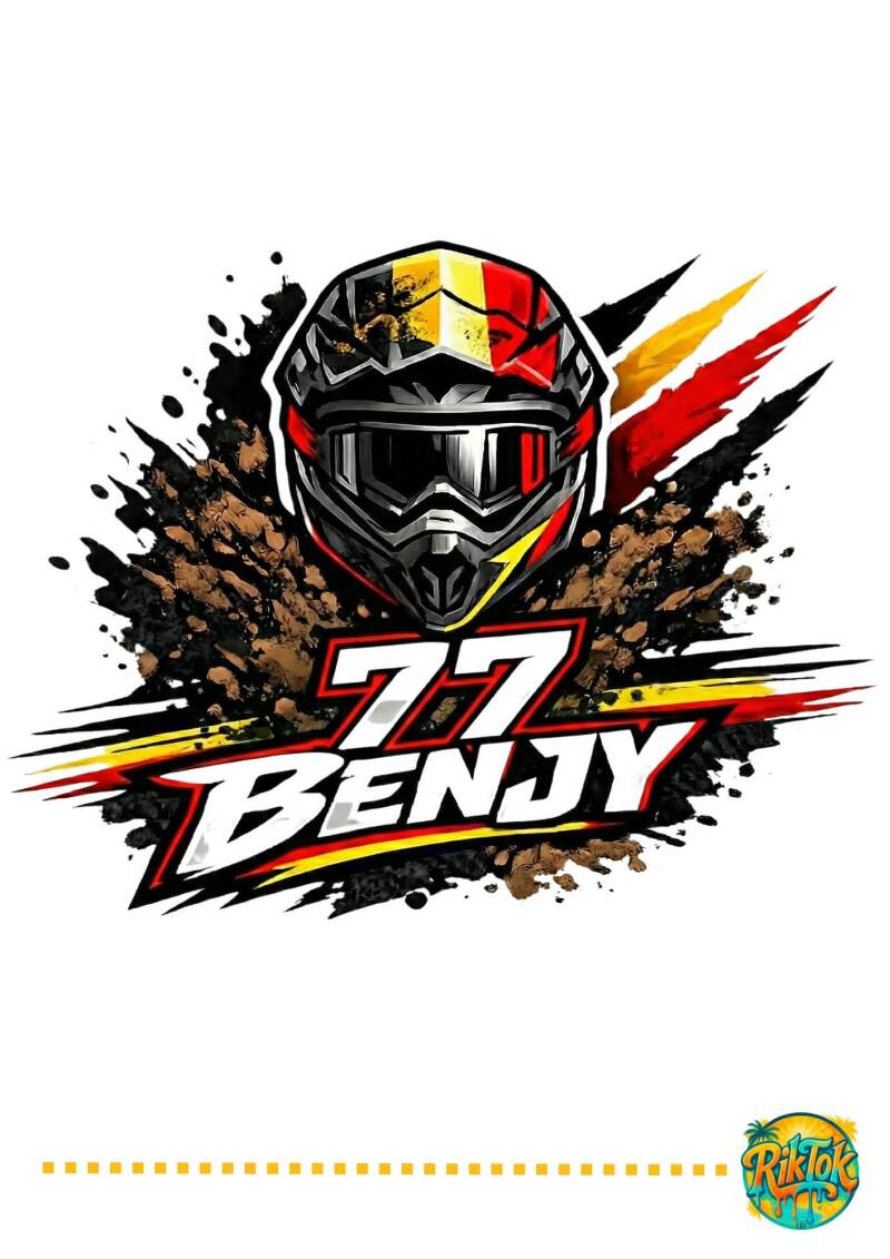77 Benjy — logo met Belgische kleuren