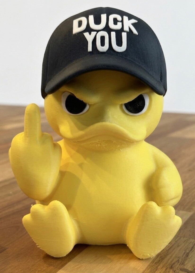 Duck You eend voor jouw trekhaak – 18 cm