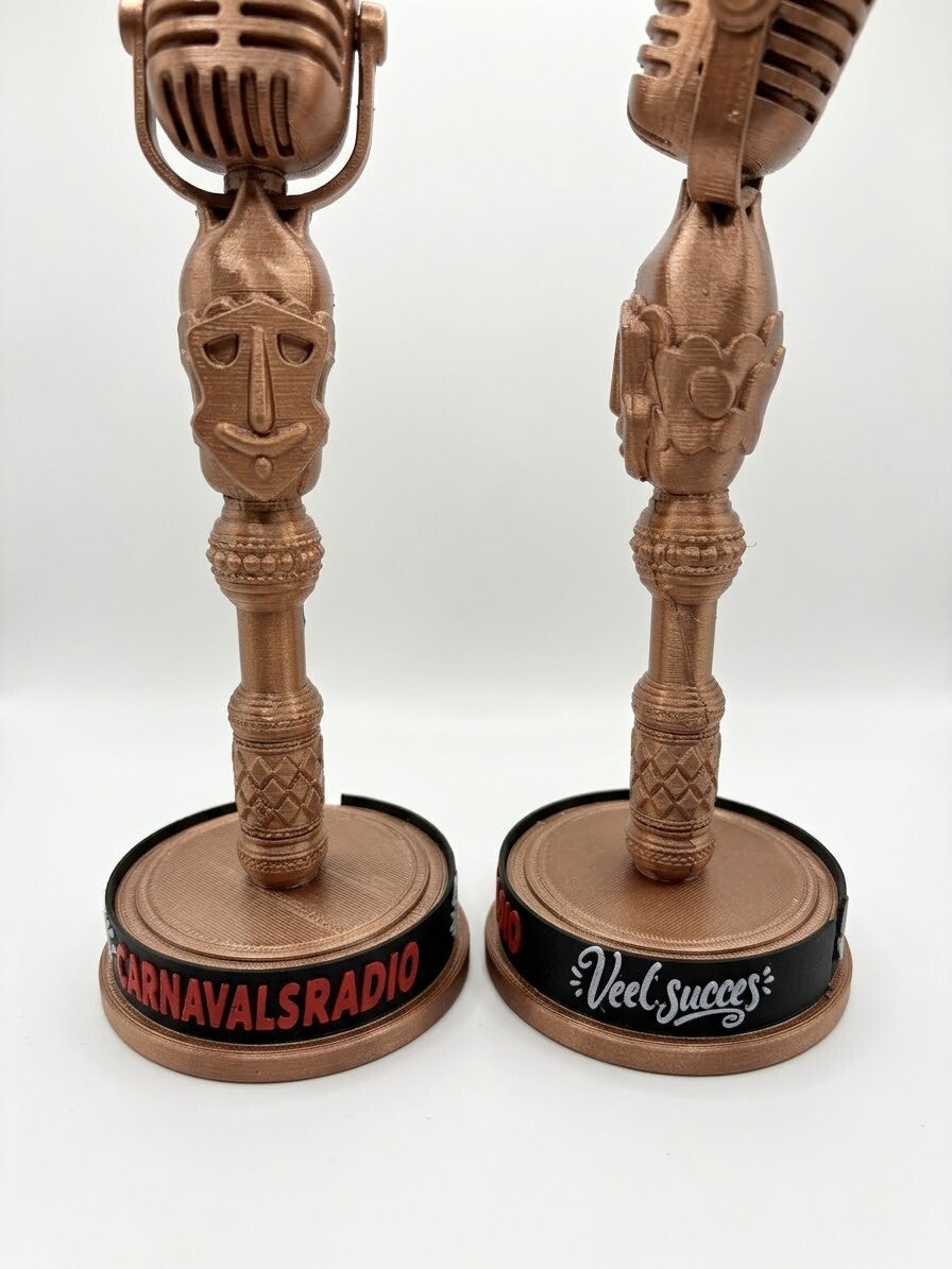 Micro op maat – 20 cm – bronskleur