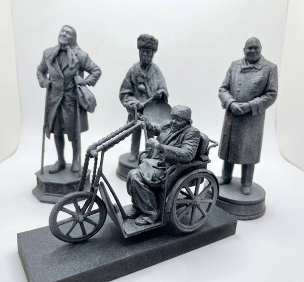 Carnavalsfiguren – 20 cm – maatwerk