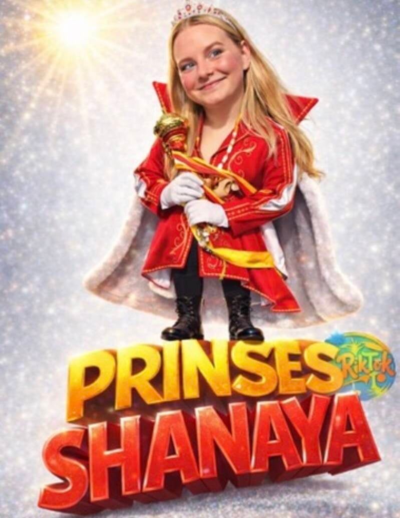 De cartoon van Prinses Shanaya