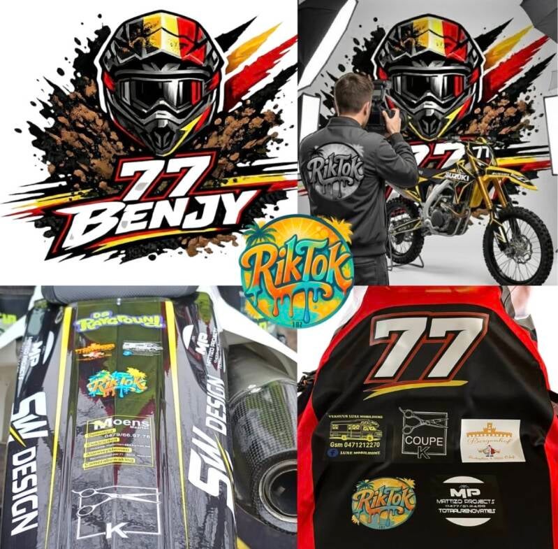 77 Benjy × RikTok — samenwerkingen in beeld