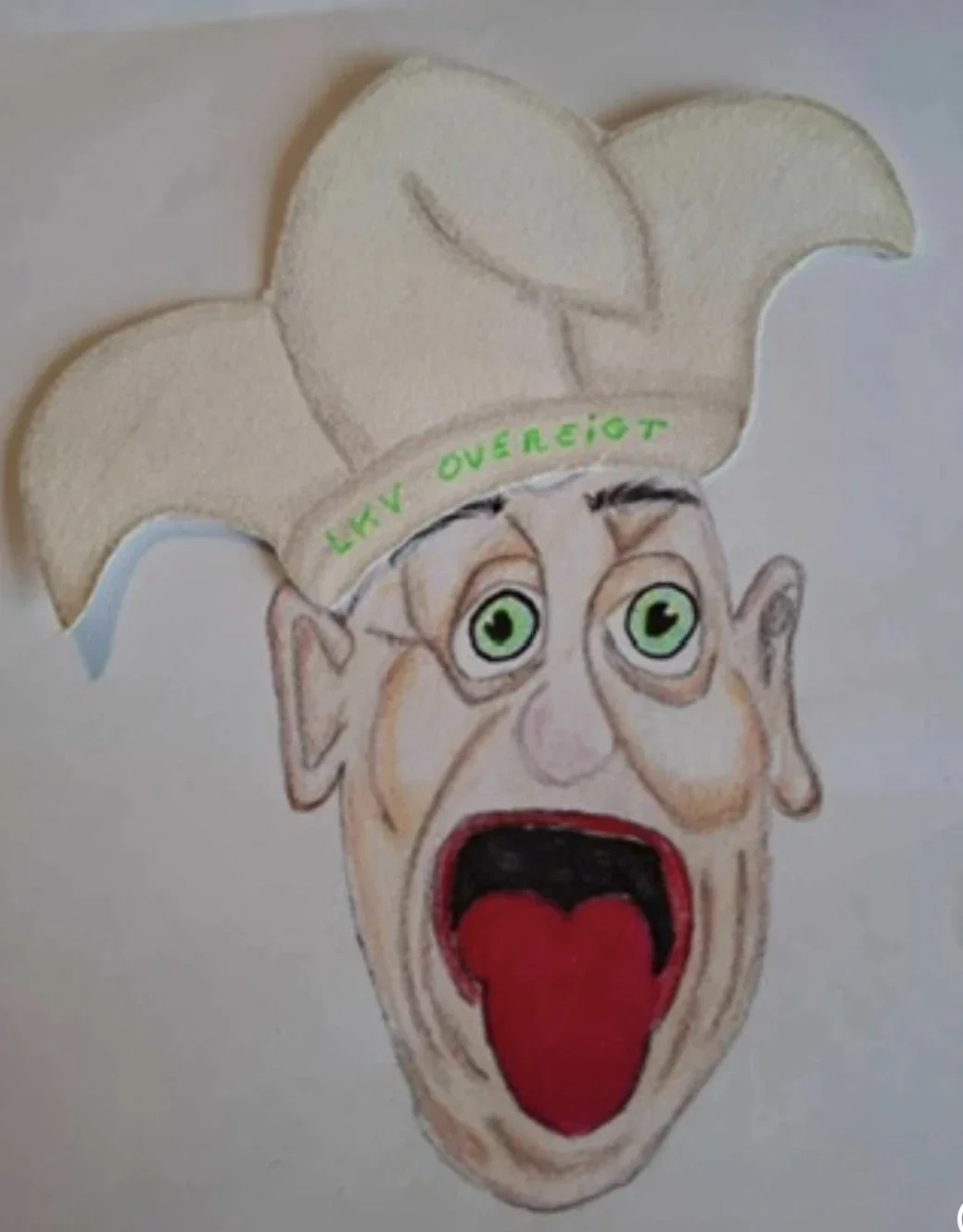 De oorspronkelijke kindertekening