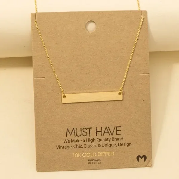Bar Necklace