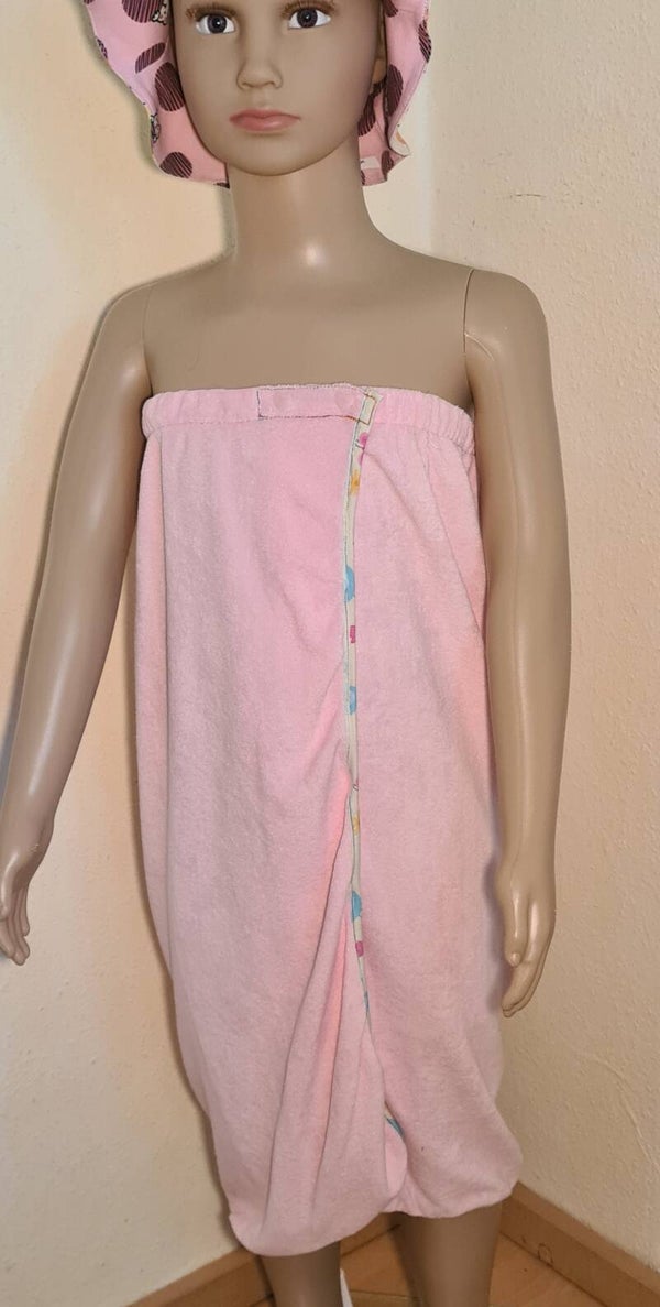Frottee-Tuch , Frottee-Kleidchen für die kleinen