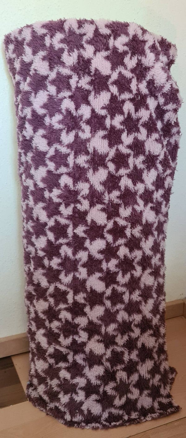 Wellness Fleece Soft Star Aubergine