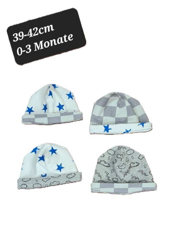 Wende Beanies verschiedene Varianten KU* 39-42cm 0-3 Monate