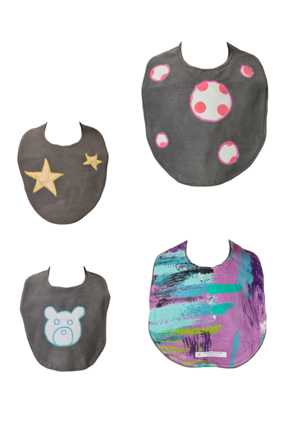 Spuck - Halstuch Fleece & Baumwolle mit Applikation