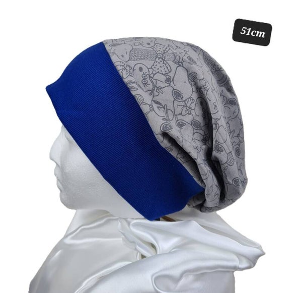 **Upcycling** Beanie  einfach mit Bündchen verschiedene Größen und Varianten