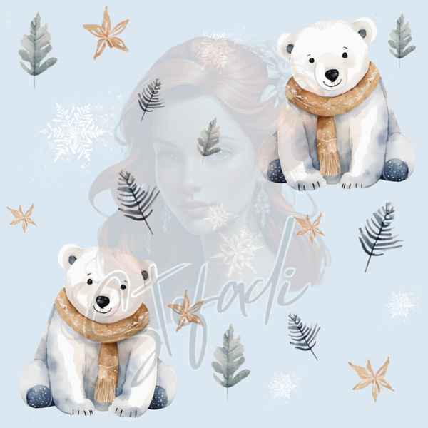 DV.10 Design Eisbären Babyblau