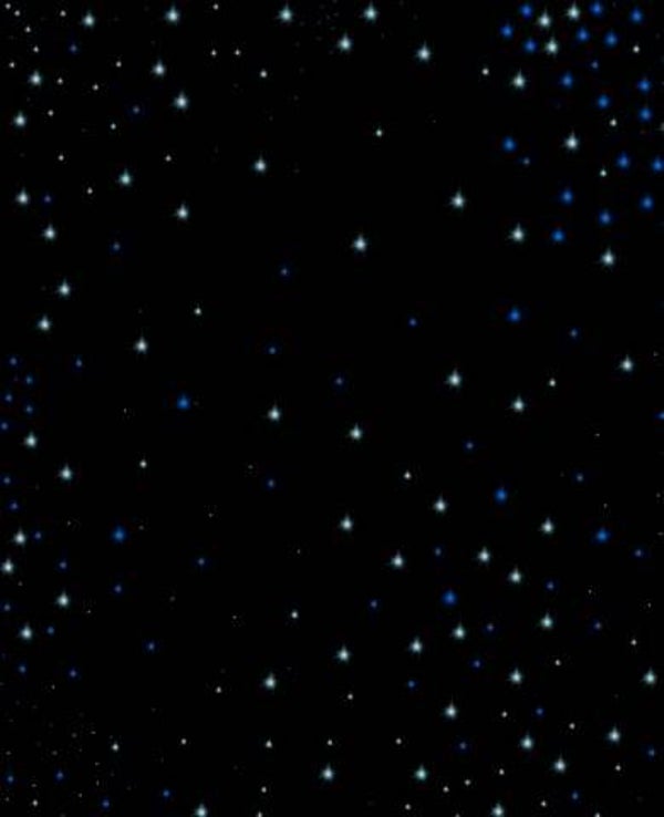 DV.51 Design Sternenhimmel auf schwarz