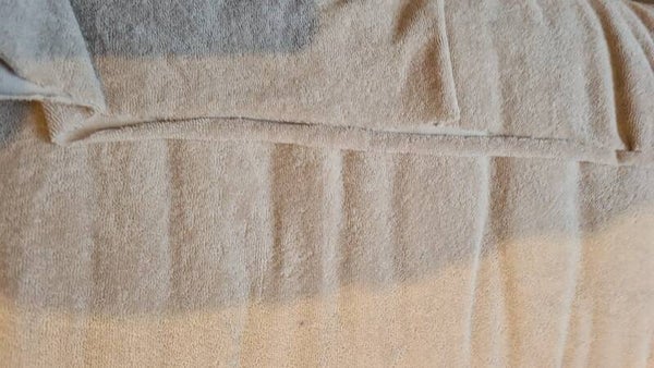 Stretch Frottee Hellbeige