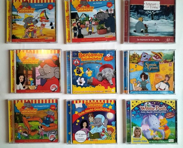 Verschiedene kinderhörspiel CDs