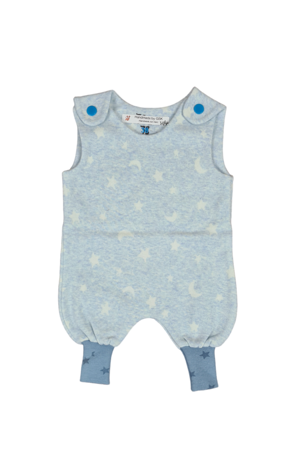 Süße Strampler "Mond  Sterne" Frühchen gr. 38