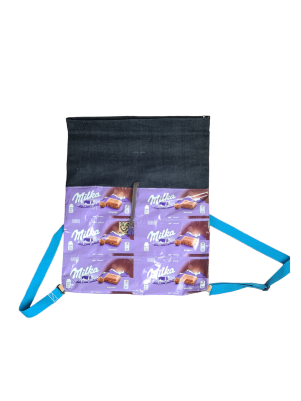 Upcycling Milka Rucksack