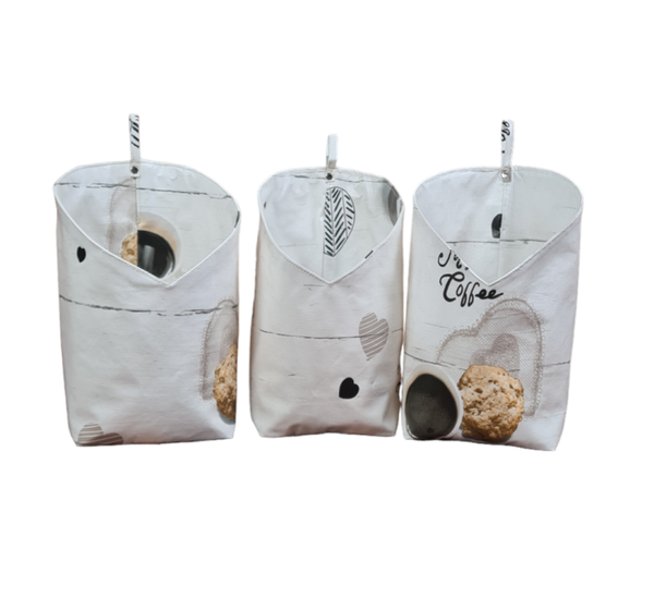 Utensilien aus PVC Folie * Coffee *