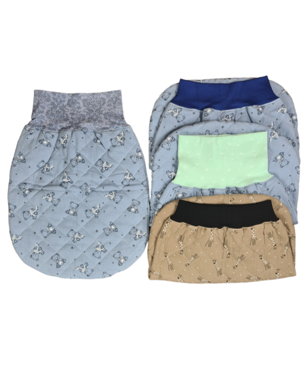 Pucksack aus Steppstoff , Übergang/Winter  * 1 lagig *