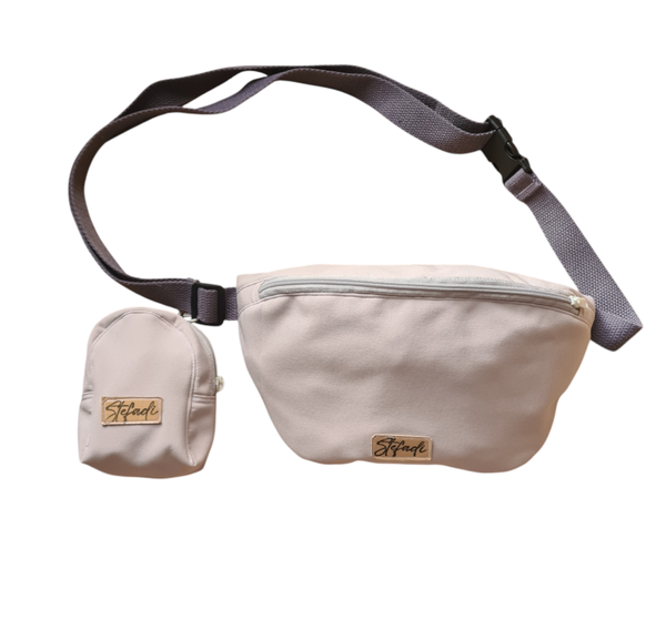 Unikate Hipbag + Minirucksack aus Softshell verschiedene Modelle , im Set oder Einzeln