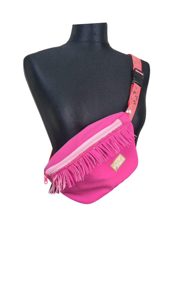 Set Hipbag + Minirucksack Pink Softshell