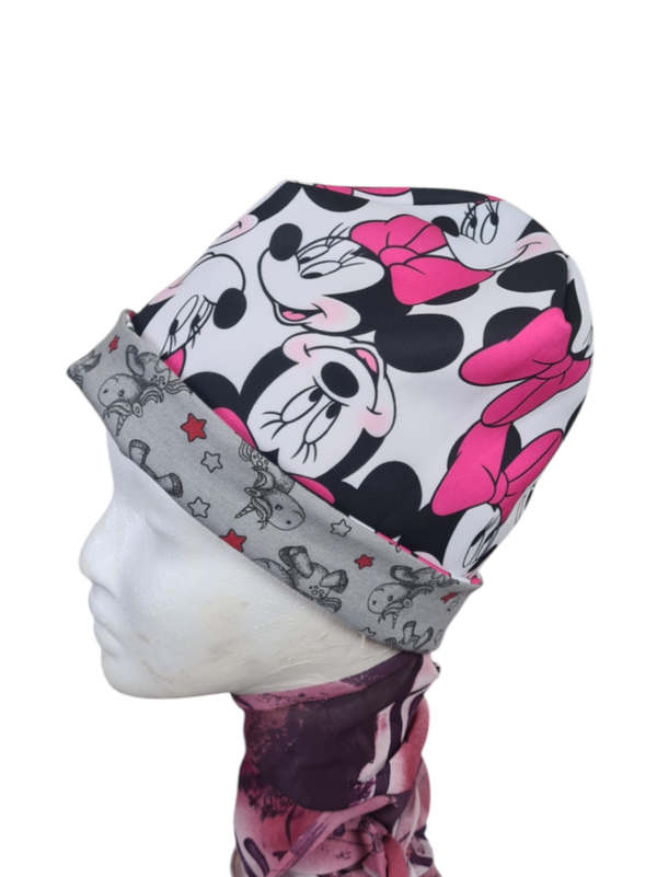 Upcycling Wende Beanies verschiedene Varianten KU* 56cm bis 59cm ca. 8 Jahre