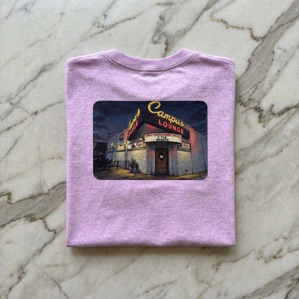 Native303 Tee | The Campus Lounge back design - vintage Denver gear