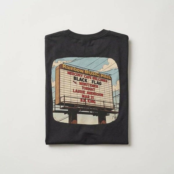 Native 303 Tee | Rainbow Music Hall billboard back design - vintage Denver gear