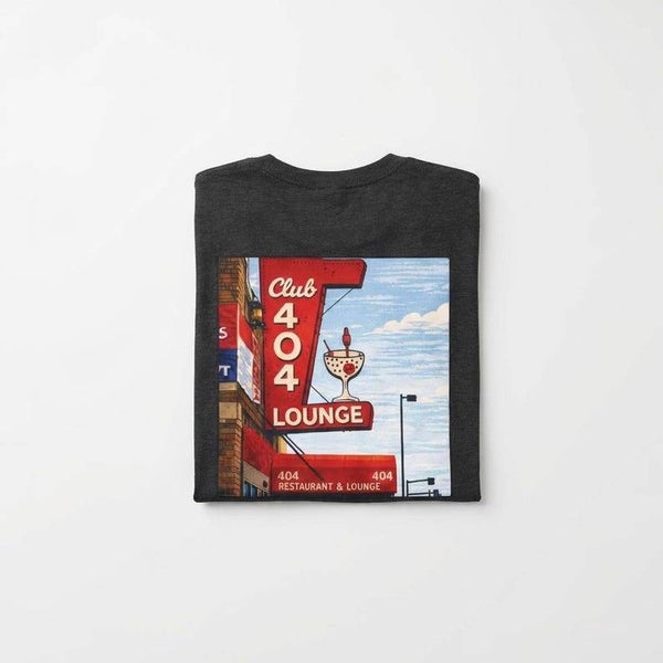 Native 303 Tee | Club 404 Back Print, Denver Inspired
