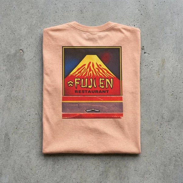 Native 303 Tee | Fuji En pop-art Matchbook Back Print, Denver Inspired