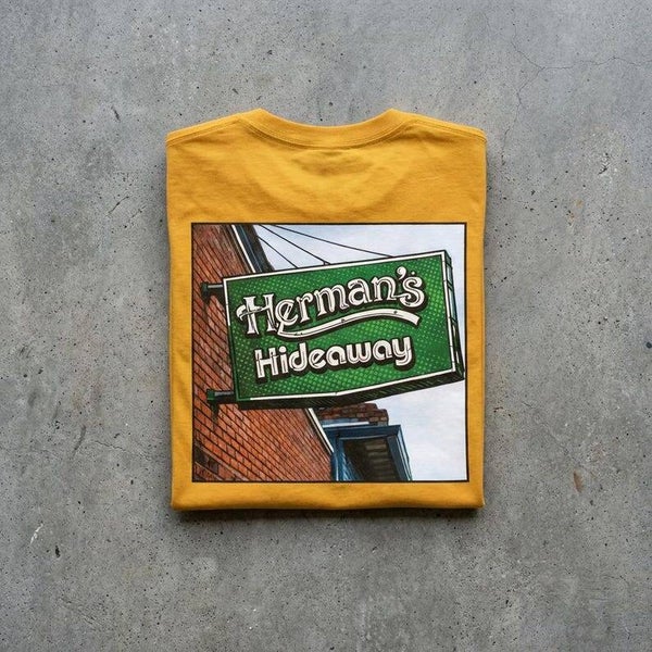 Native 303 Tee | Herman's Hideaway pop-art Back Print, Denver Inspired