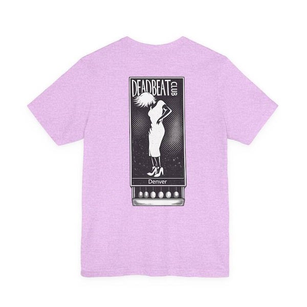 Native 303 Tee | DEADBEAT CLUB pop-art Matchbook Back Print, Denver Inspired